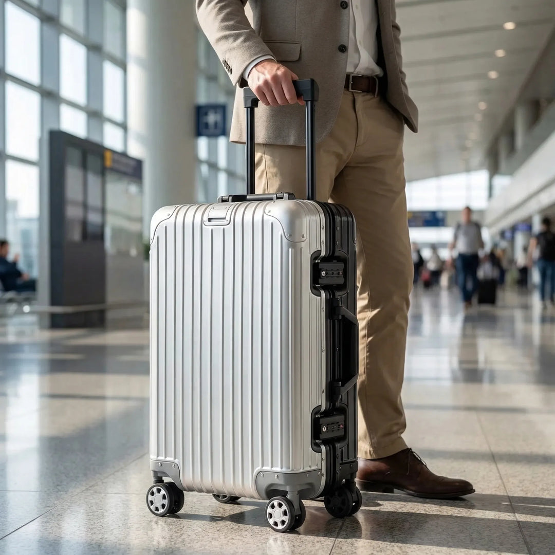 Hard Shell Trolley Suitcase With Spinner Wheels - Voxtravel