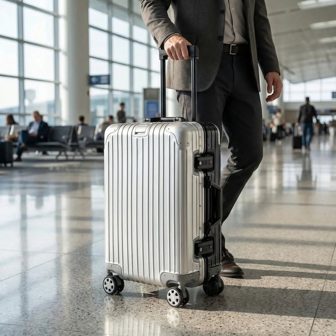 Hard Shell Trolley Suitcase With Spinner Wheels - Voxtravel