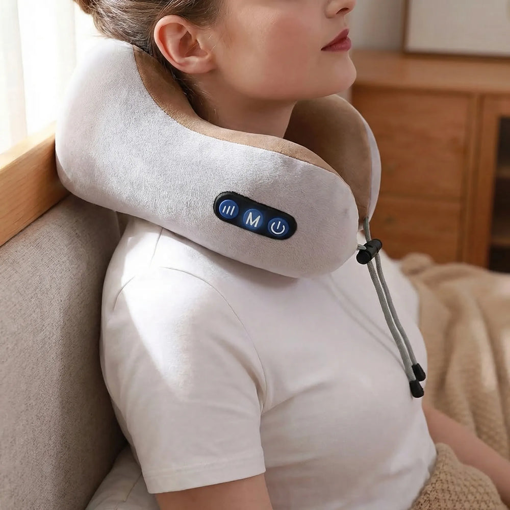 Heated U-Shaped Neck Pillow - Therava