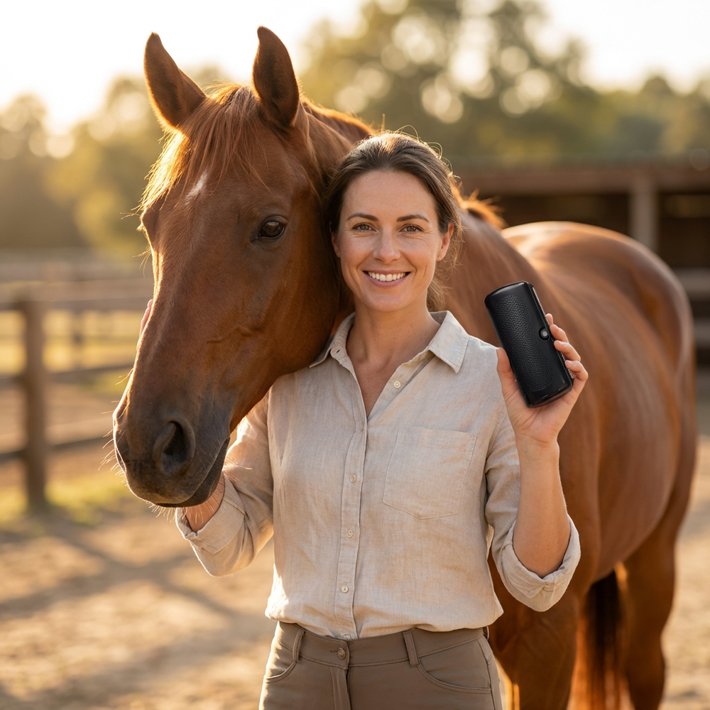 Horse Detangling Brush for Mane, Tail and Coat - Gentle, Pain-Free Grooming 2