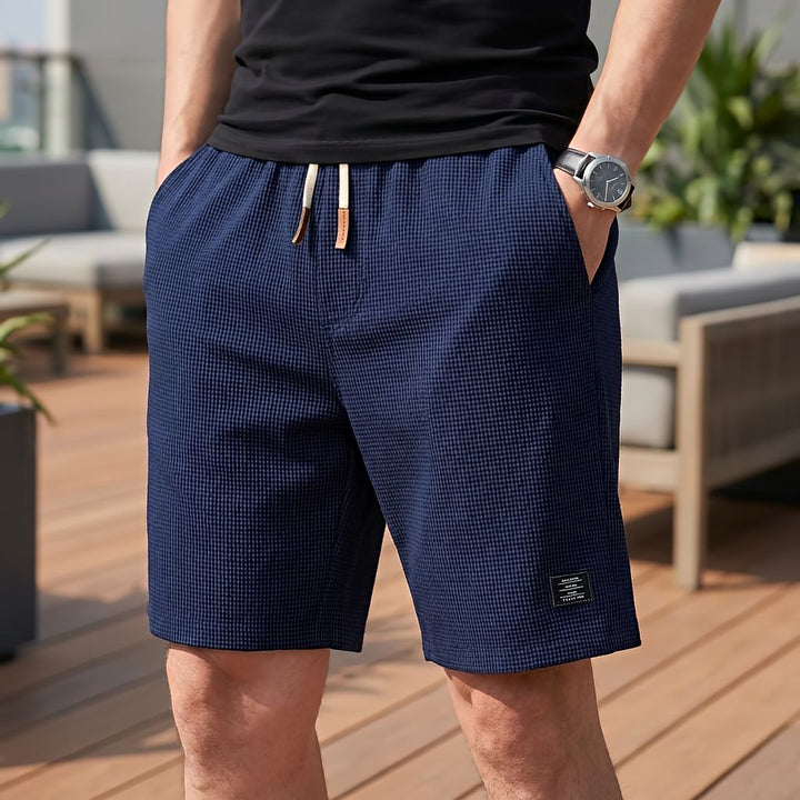 Men's Lightweight Summer Shorts with Adjustable Drawstring Waist 7