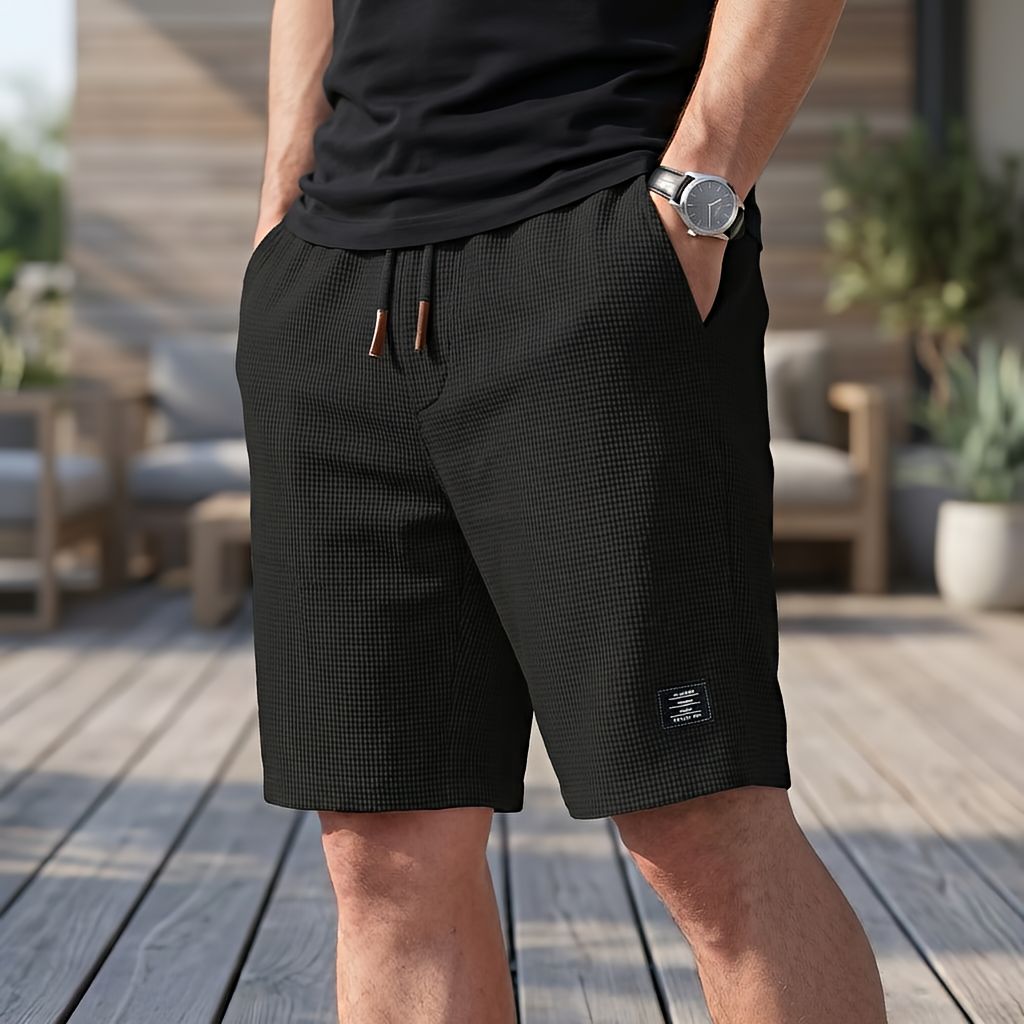 Men's Lightweight Summer Shorts with Adjustable Drawstring Waist 3