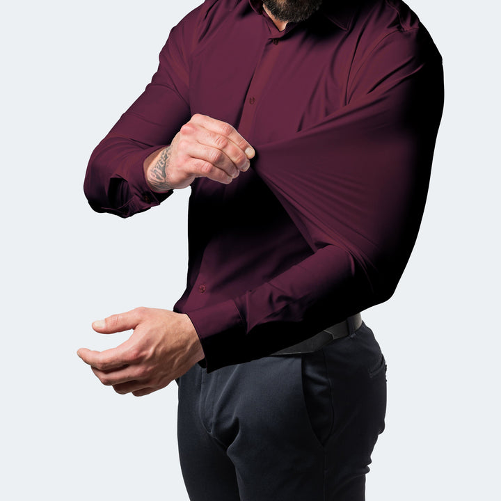 Men's No-Iron Shirt, Wrinkle-Free with Stretch Comfort 10
