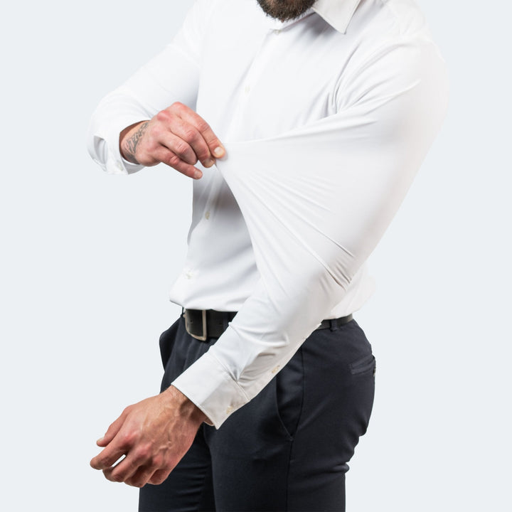 Men's No-Iron Shirt, Wrinkle-Free with Stretch Comfort 2