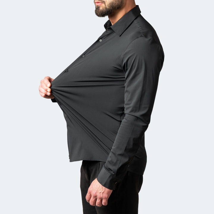 Men's No-Iron Shirt, Wrinkle-Free with Stretch Comfort 5