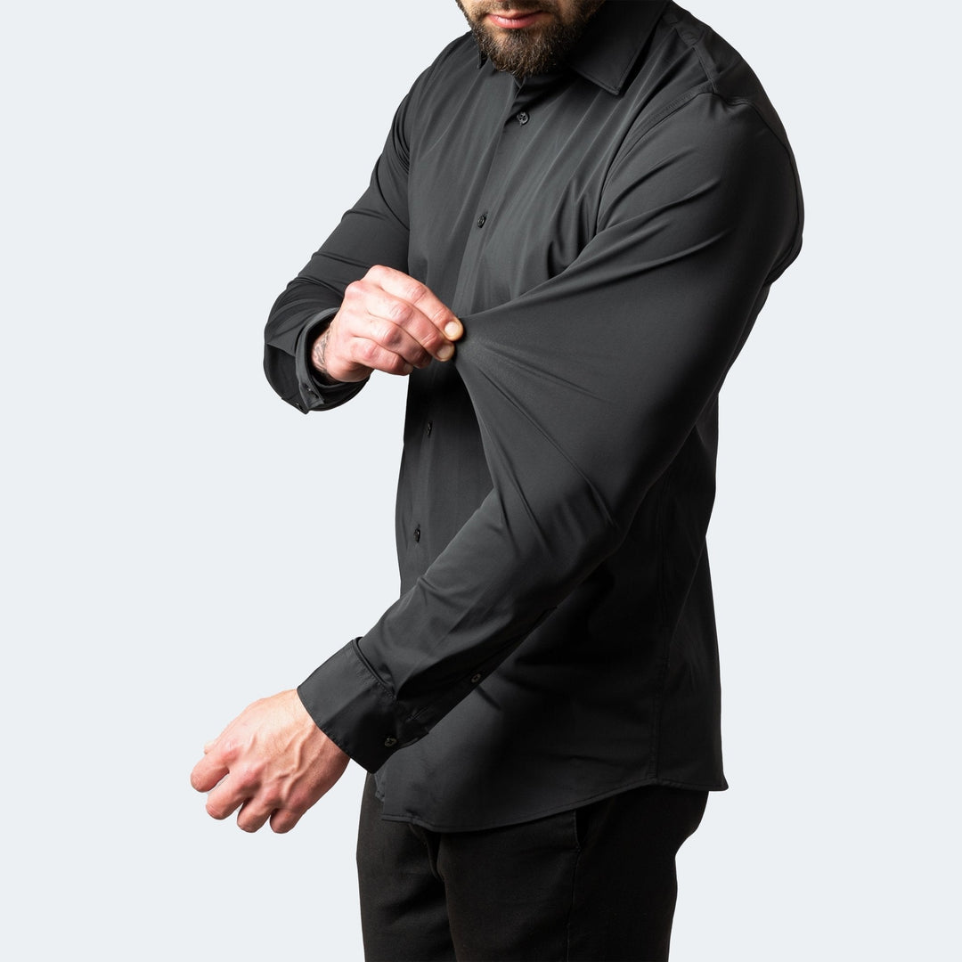 Men's No-Iron Shirt, Wrinkle-Free with Stretch Comfort 6