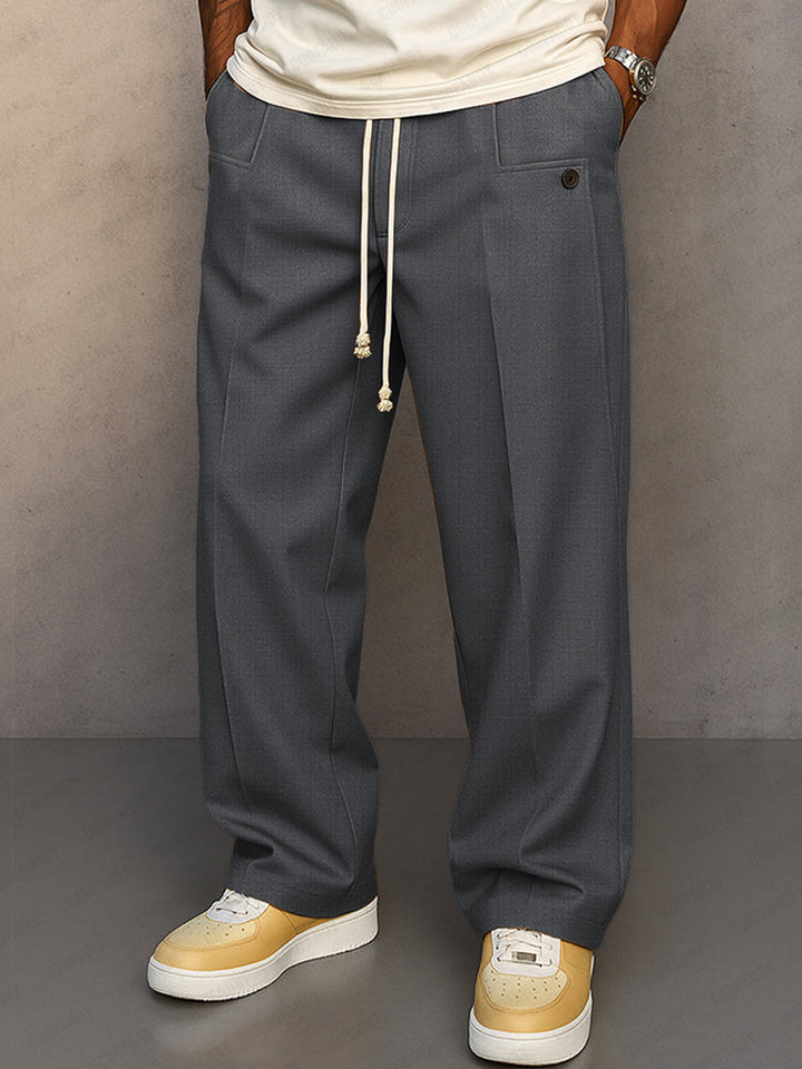 Men's Relaxed Fit Pants for Maximum Freedom of Movement 3