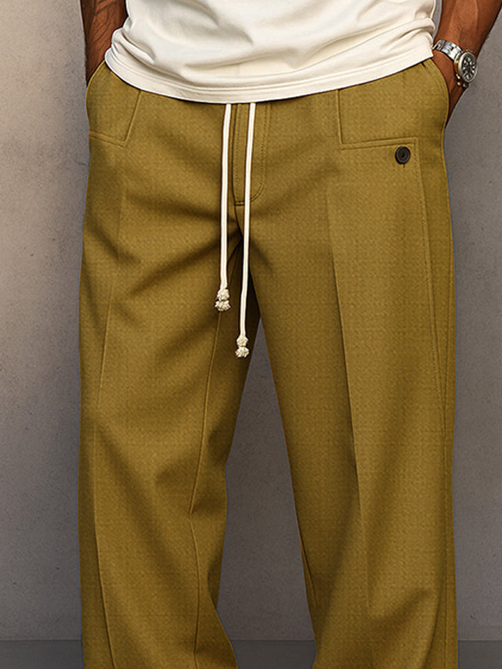 Men's Relaxed Fit Pants for Maximum Freedom of Movement 7