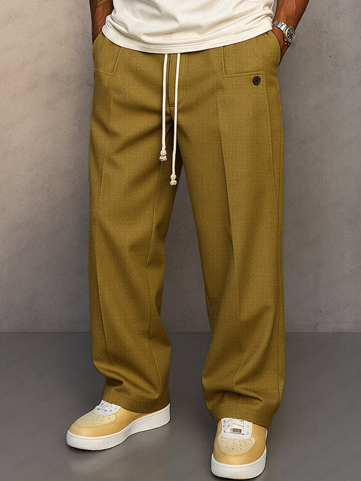 Men's Relaxed Fit Pants for Maximum Freedom of Movement 1