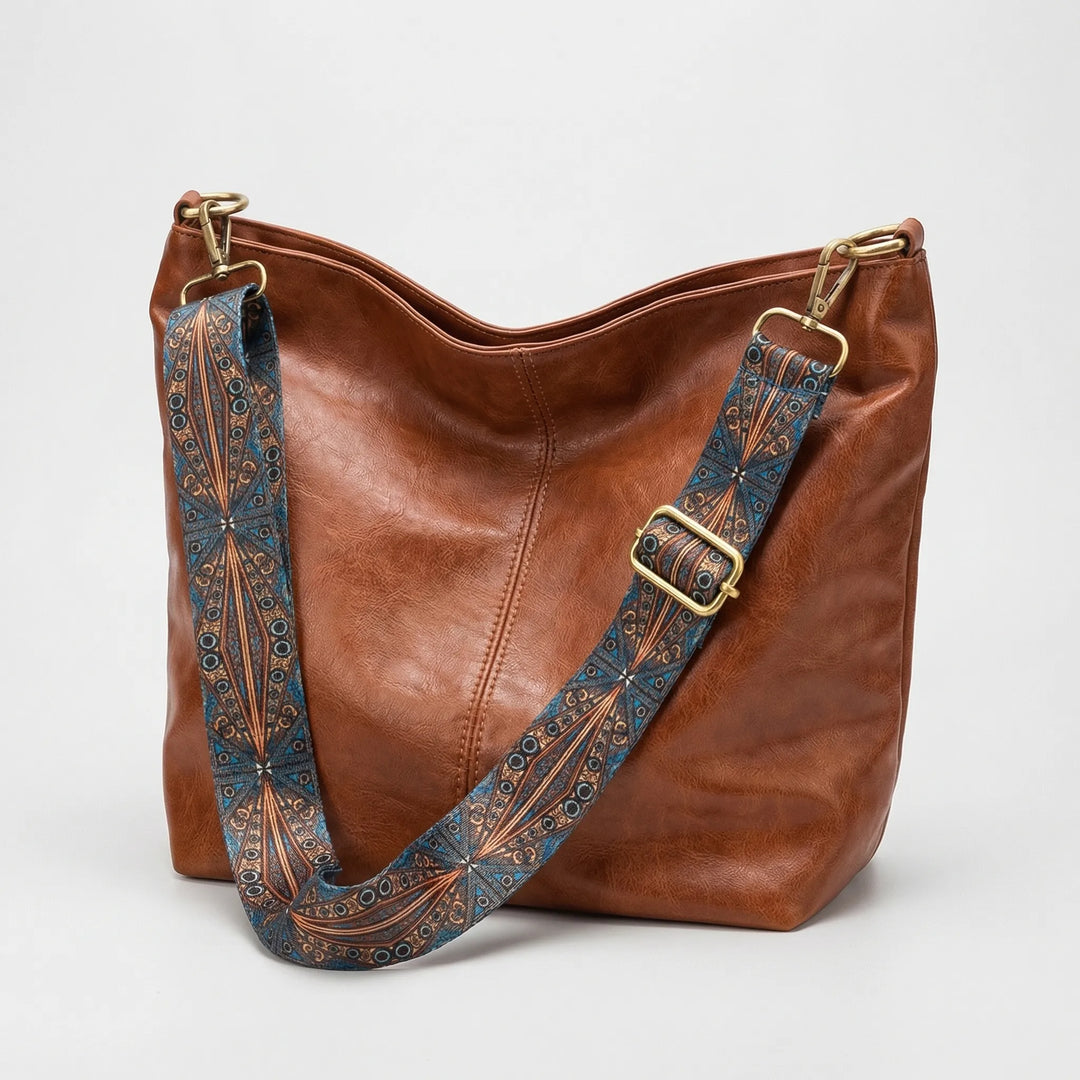 Hobo Style Shoulder Bag - Vintara