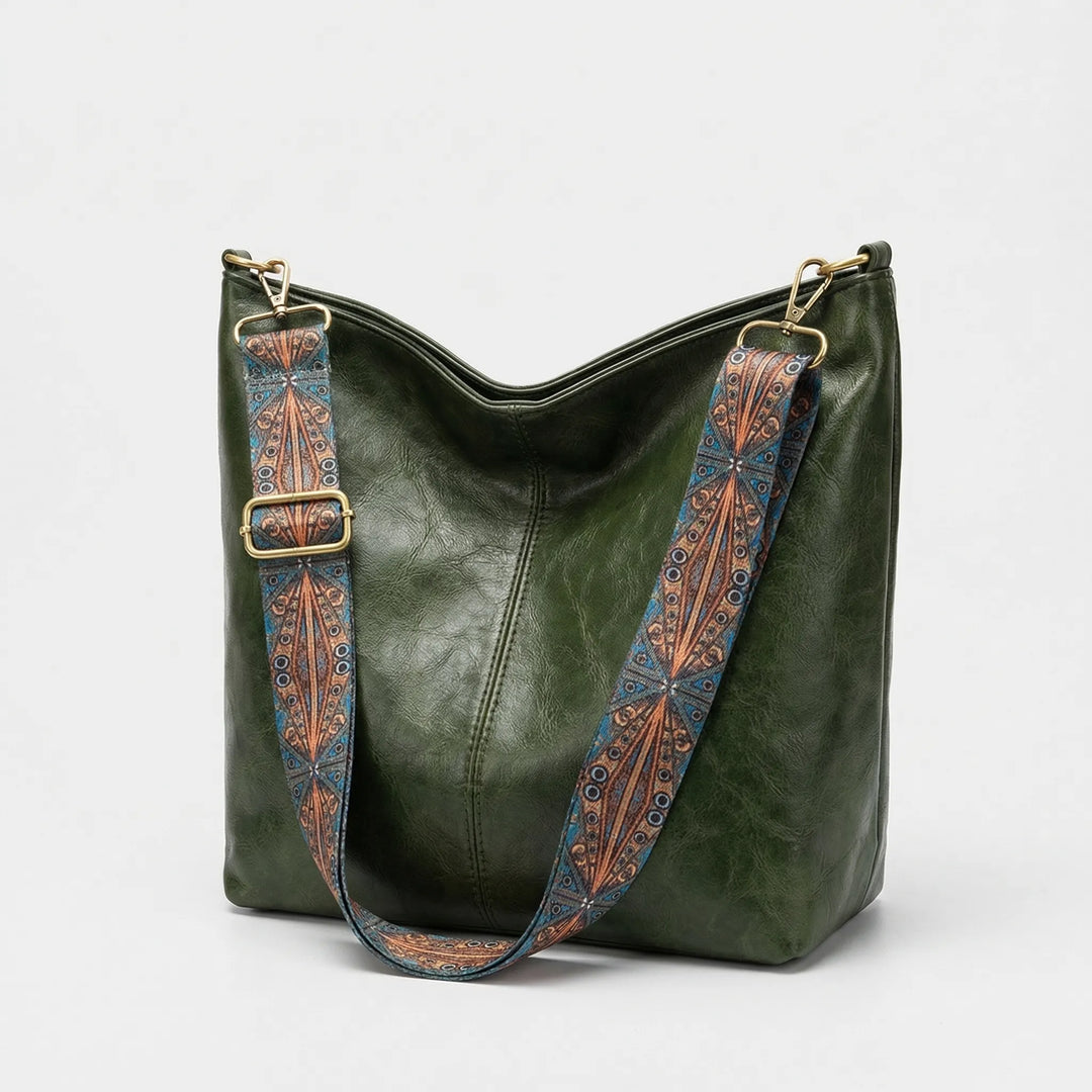 Hobo Style Shoulder Bag - Vintara