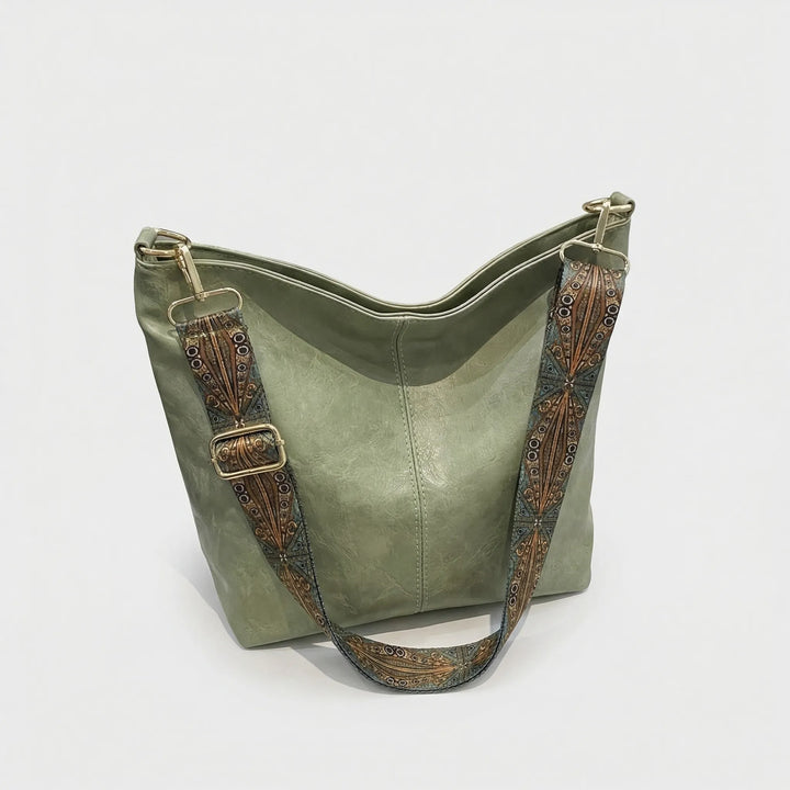 Hobo Style Shoulder Bag - Vintara