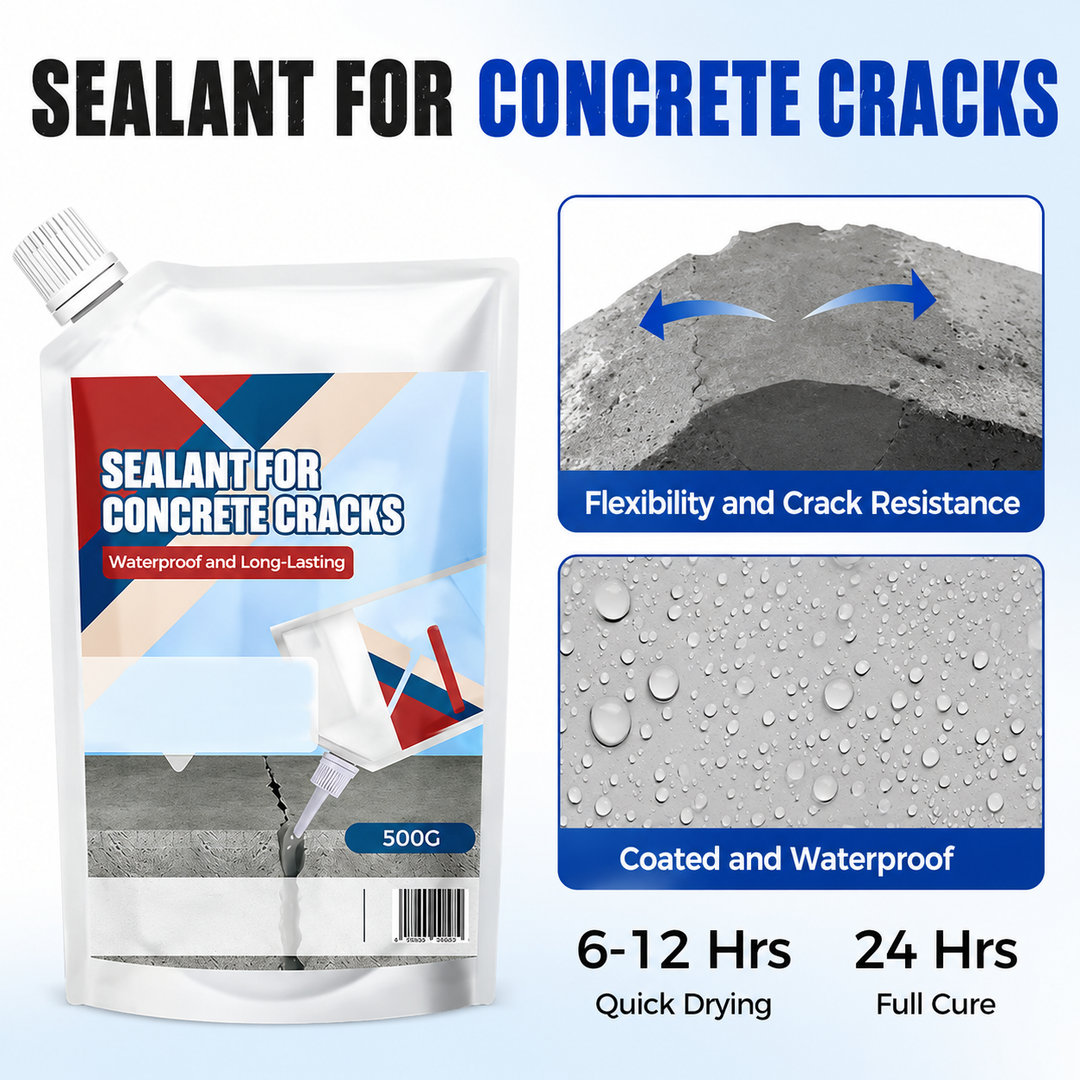 High-Performance Sealant for Concrete Cracks | Waterproof & Weatherproof 7
