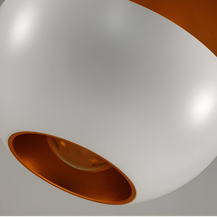 AppleGlow Pendant Light - Artistic E27 Fixture in Black & White 8