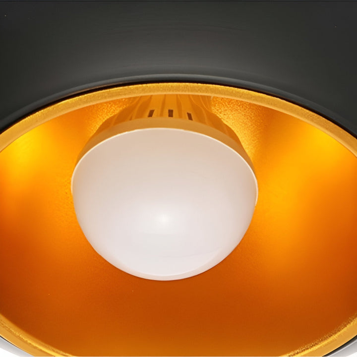 AppleGlow Pendant Light - Artistic E27 Fixture in Black & White 10