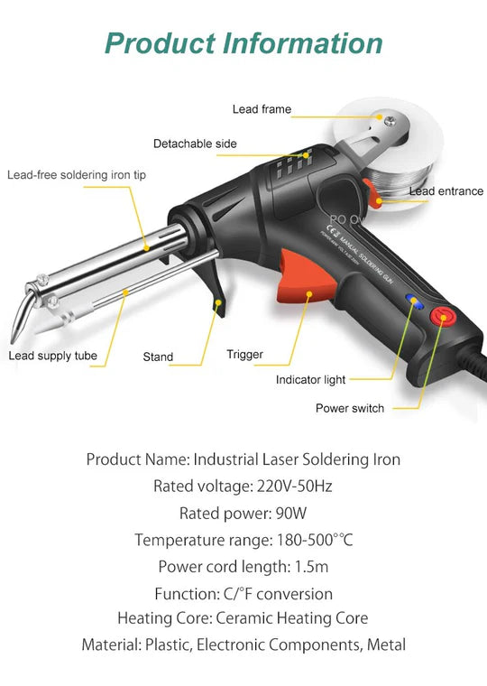 2-in-1 Laser Welding and Cutting Tool with 20-Second Heat-Up Time 6
