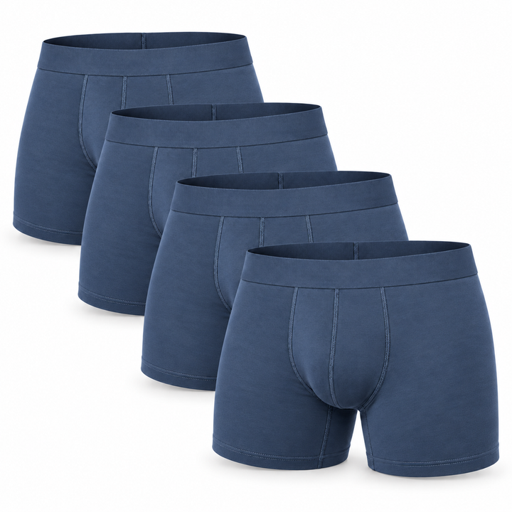 Soft Modal Boxer Briefs, Longer Leg, Non-Riding-Up Underwear 10