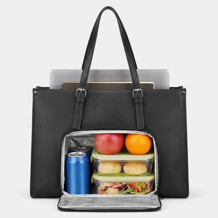 2-In-1 insulated Lunch And Laptop Tote - Lunchova