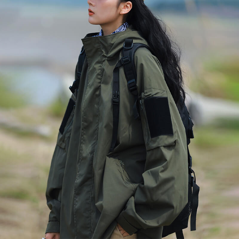 Women's Jacket | Wind- & Water-Resistant for Outdoor Wear 8