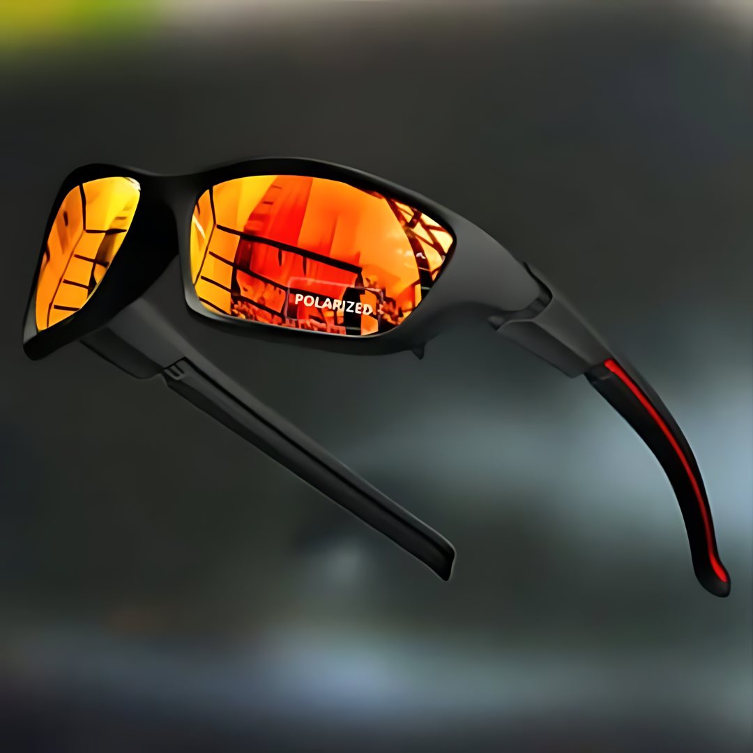 Men's Polarized Wraparound Sports Sunglasses UV400 Outdoor Eyewear 1