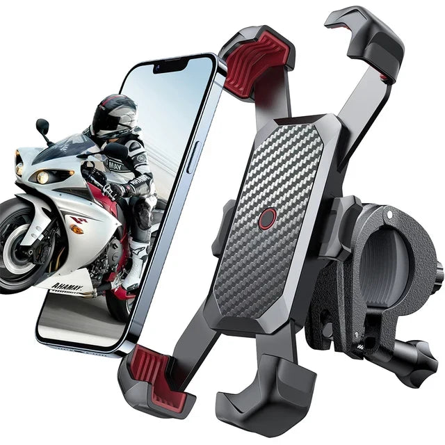 Shockproof Bike & Motorcycle Phone Mount with 360° Rotation 2