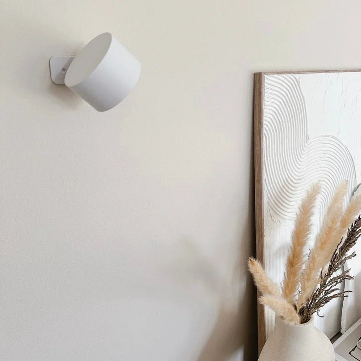 Cordless Magnetic Wall Lamp with 360° Rotating Head and Remote Control 16