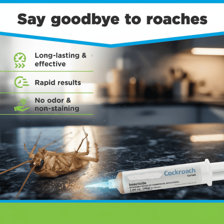 Cockroach Gel Bait for Indoor and Outdoor Use 5