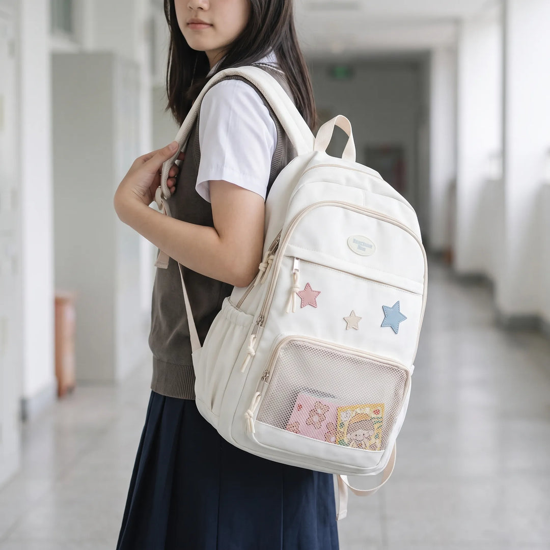 Kawaii Aesthetic Casual Backpack - NovaCarry