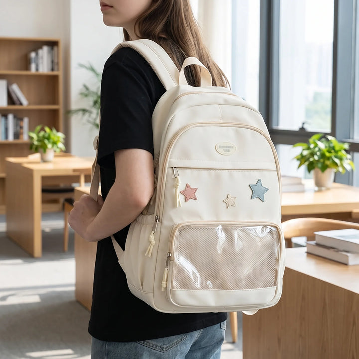 Kawaii Aesthetic Casual Backpack - NovaCarry