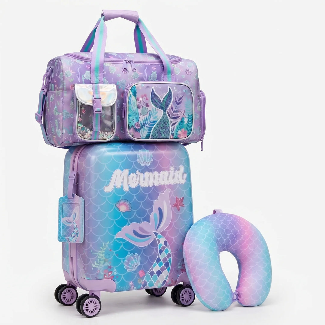4-Piece hardshell Kids Carry-On Set - Jetsetta