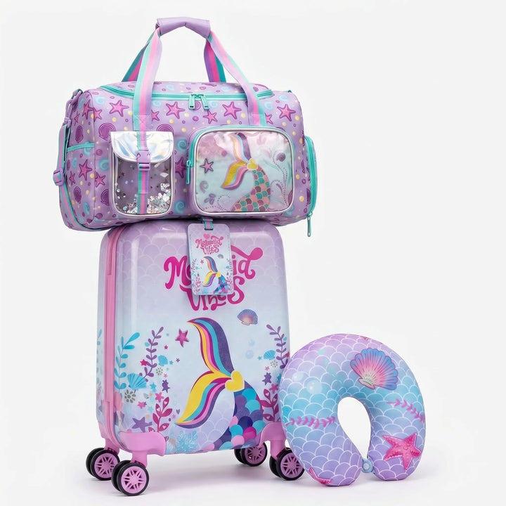 4-Piece hardshell Kids Carry-On Set - Jetsetta