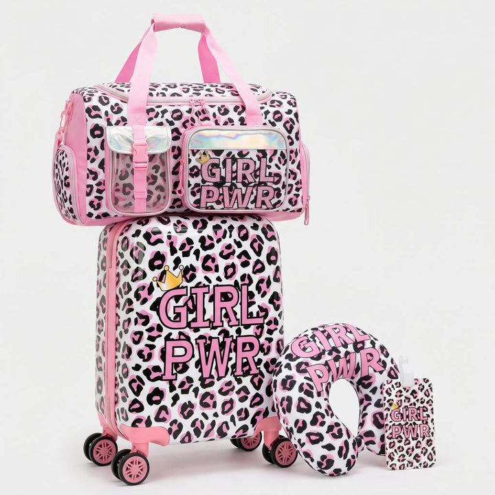 4-Piece hardshell Kids Carry-On Set - Jetsetta