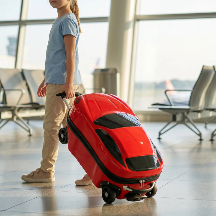Kids Hardshell Rolling Suitcase - VroomBag
