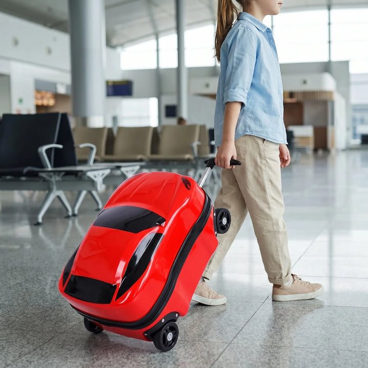 Kids Hardshell Rolling Suitcase - VroomBag