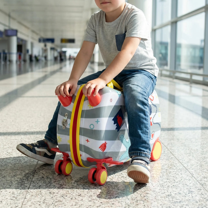 Kids Ride-On Carry-On Suitcase - Ridepack