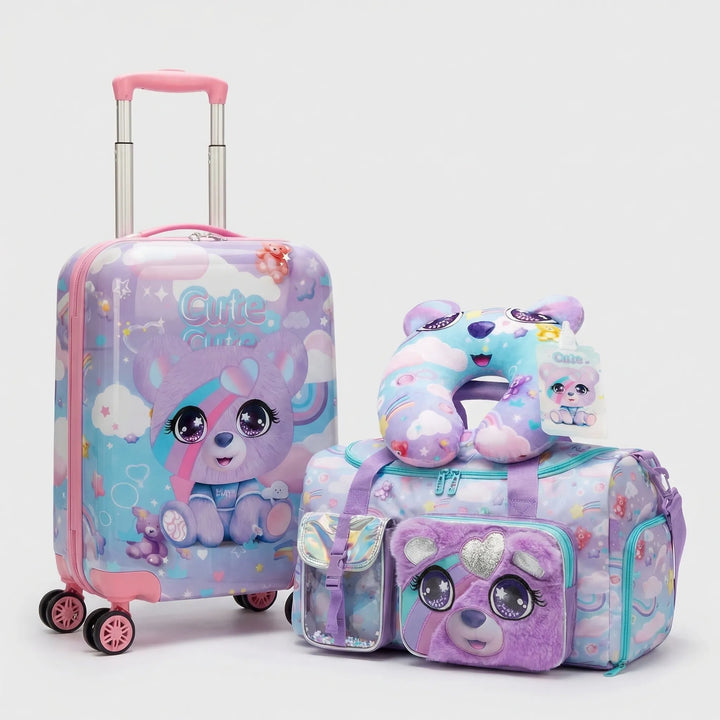 Three-Piece Hard-Shell Kids Travel Set - Wanderkidz