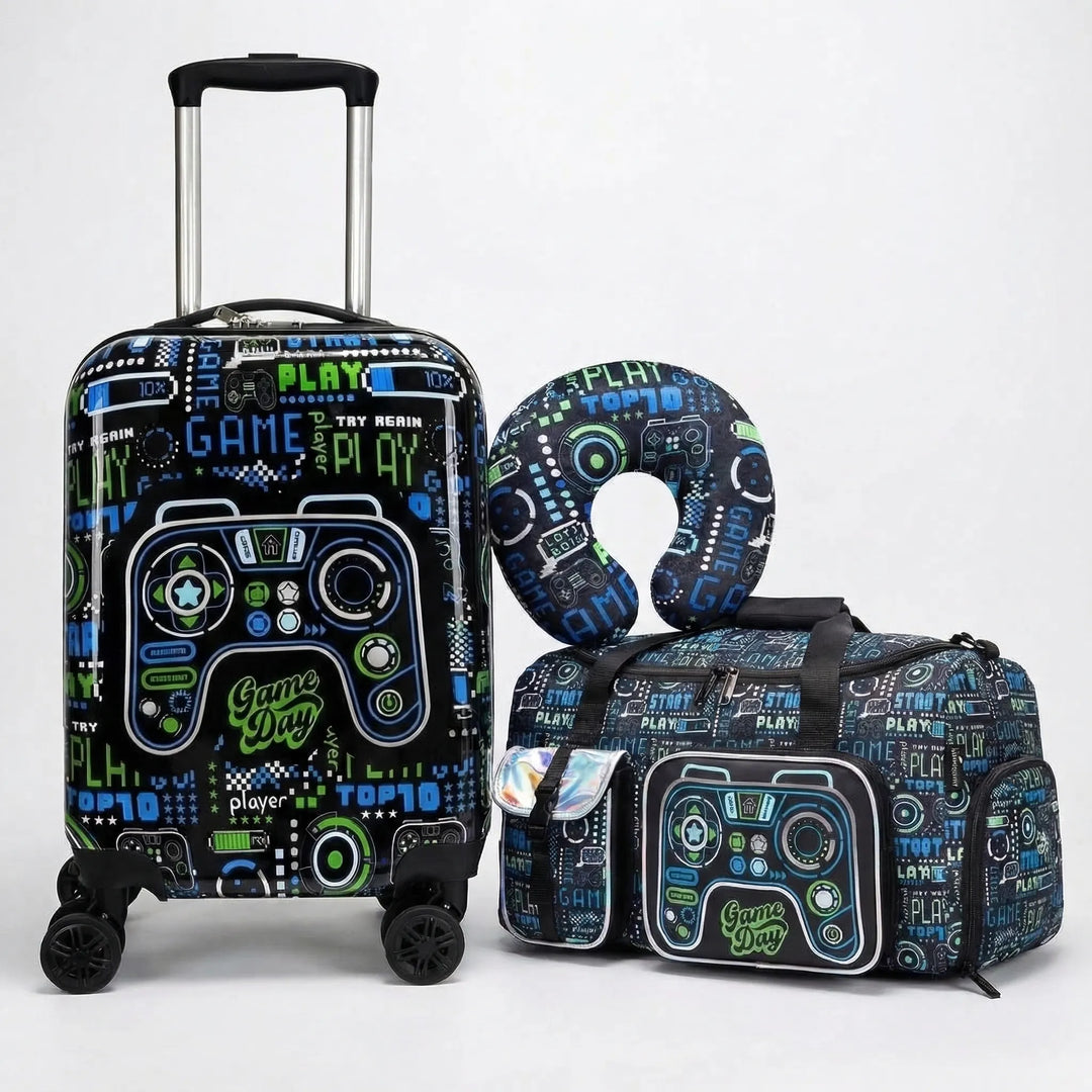 Three-Piece Hard-Shell Kids Travel Set - Wanderkidz