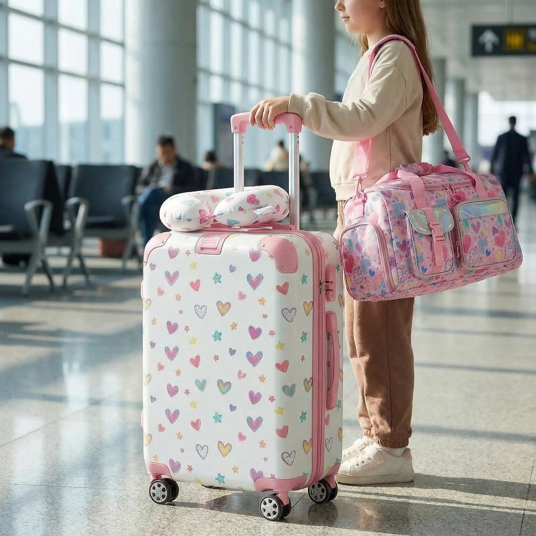 Three-Piece Hard-Shell Kids Travel Set - Wanderkidz