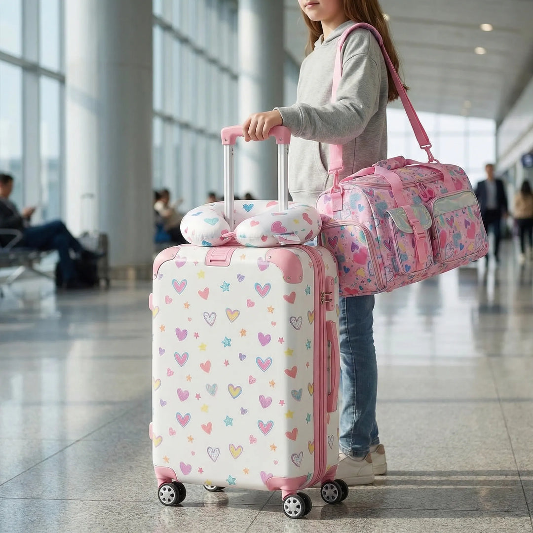 Three-Piece Hard-Shell Kids Travel Set - Wanderkidz