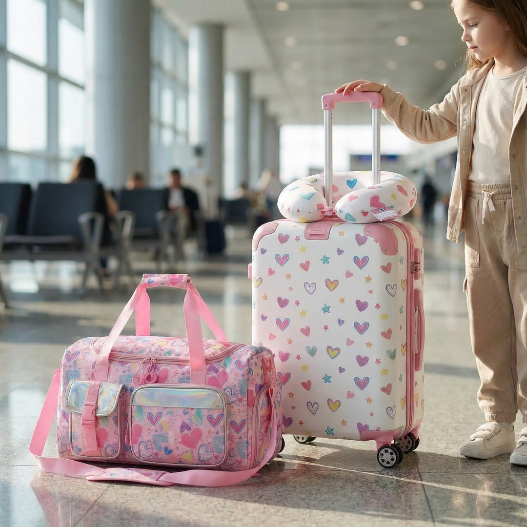 Three-Piece Hard-Shell Kids Travel Set - Wanderkidz