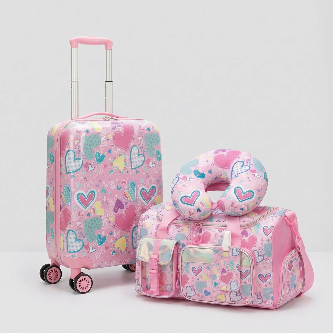 Three-Piece Hard-Shell Kids Travel Set - Wanderkidz