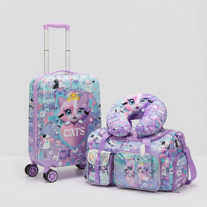 Three-Piece Hard-Shell Kids Travel Set - Wanderkidz