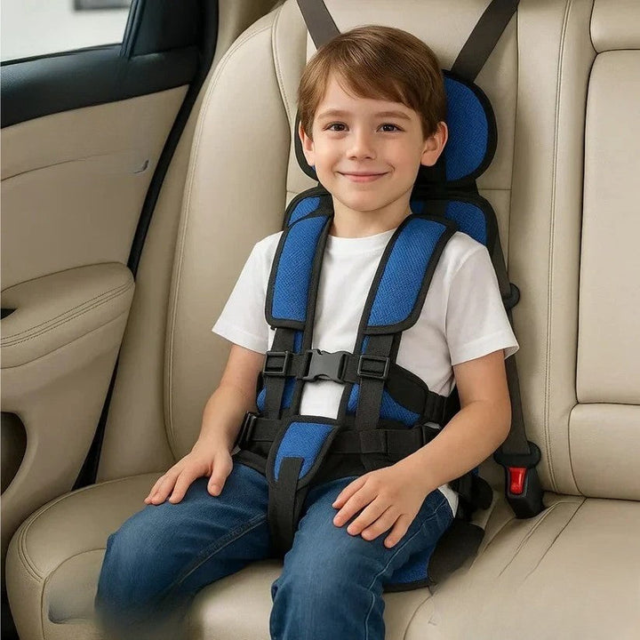 Foldable Kids Travel Seat with Harness - Quick Setup On the Go 10