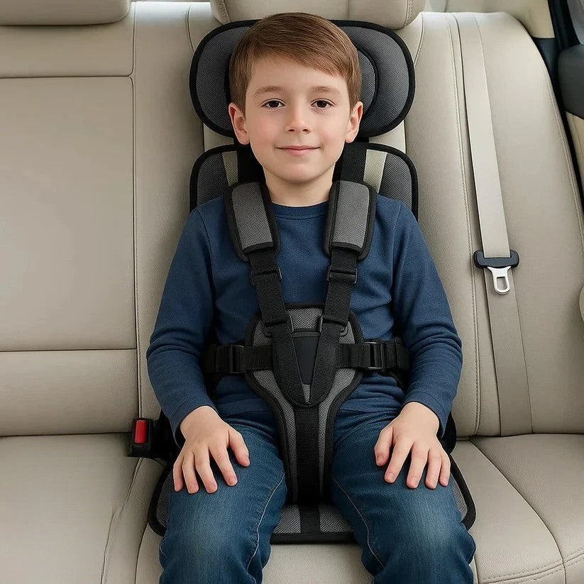 Foldable Kids Travel Seat with Harness - Quick Setup On the Go 13