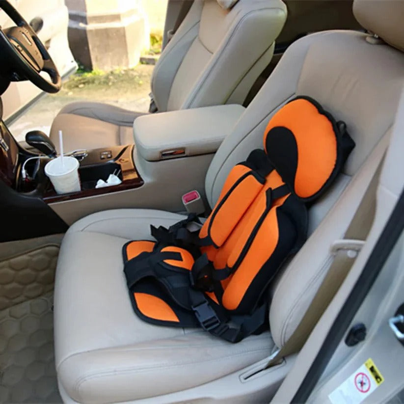 Foldable Kids Travel Seat with 5-Point Harness for Car, Taxi & Rental 13