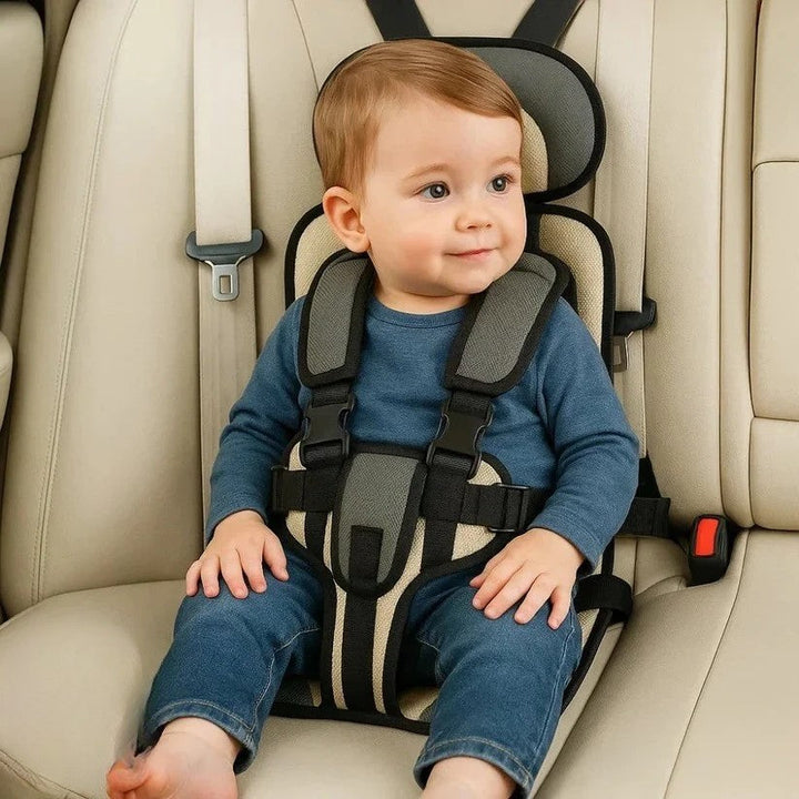 Foldable Kids Travel Seat with Harness - Quick Setup On the Go 4