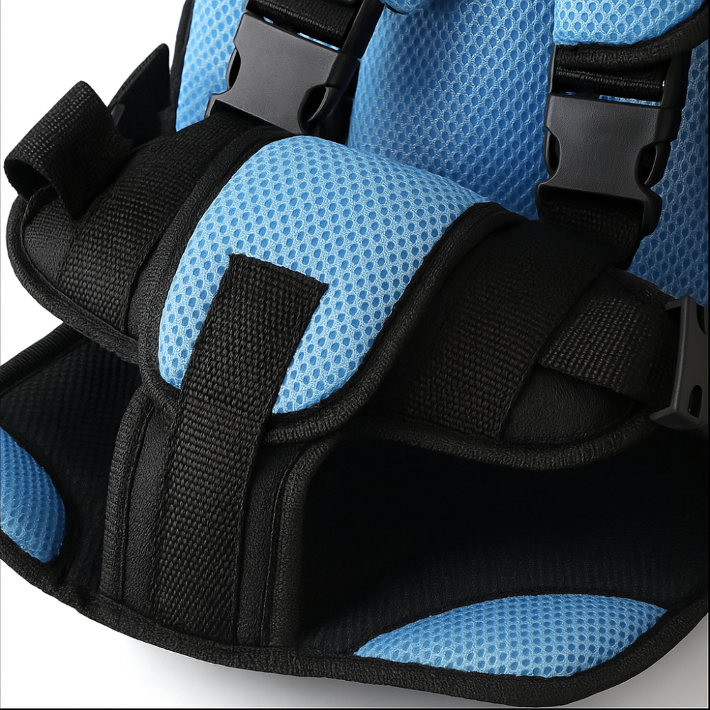 Kids Car Seat Cushion | Five-Point Harness | Breathable & Adjustable 5