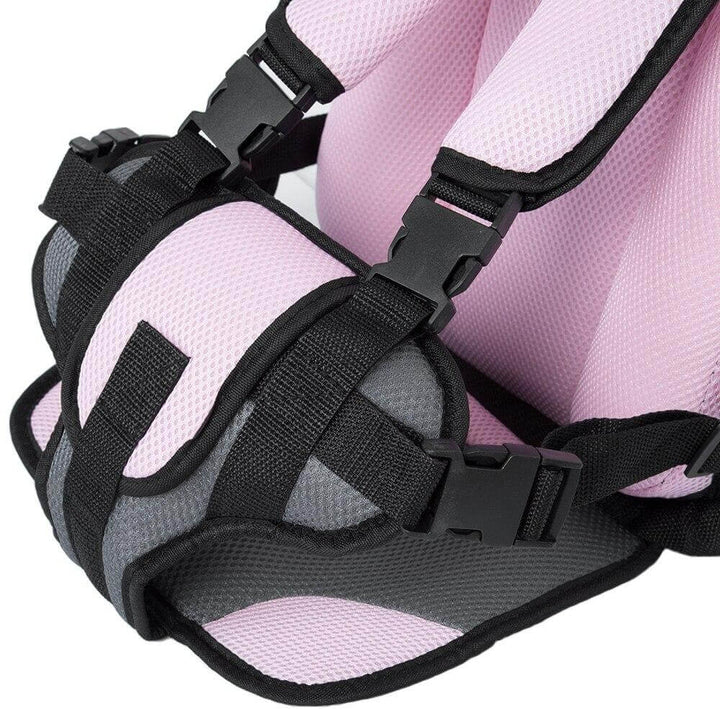 Kids Car Seat Cushion | Five-Point Harness | Breathable & Adjustable 8