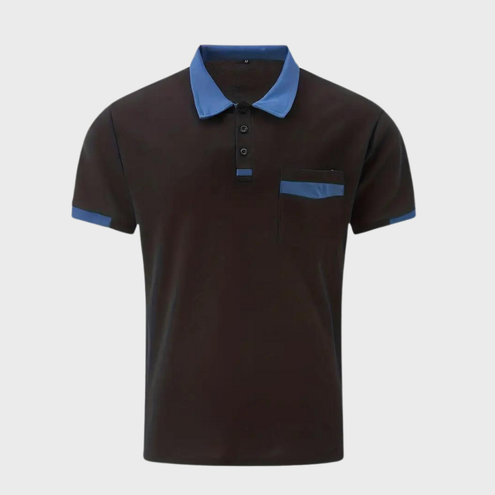 Men's Classic Polo Shirt in Breathable Polyester - Timeless Style and Comfort 8