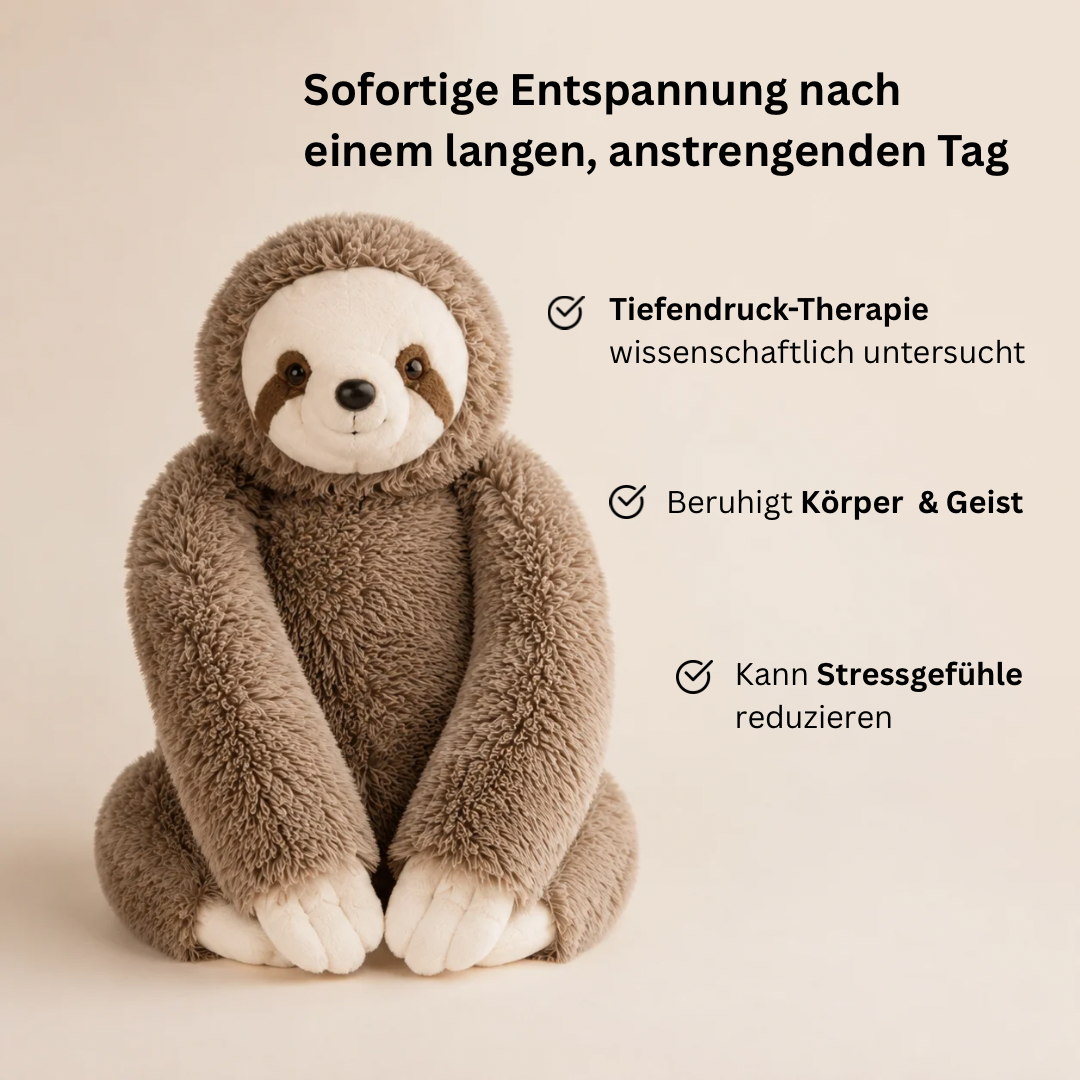 Weighted Sloth Cuddle Plush for Calm, Cozy Moments 8